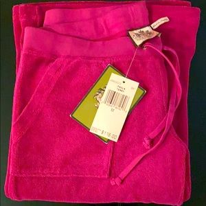 JUICY COUTURE Terry Cloth Tracksuit Pants